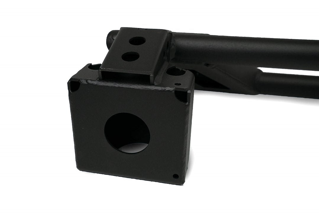 Product of DV8 Offroad SRBR-01 Black Steel Round Rocker Panel Guard