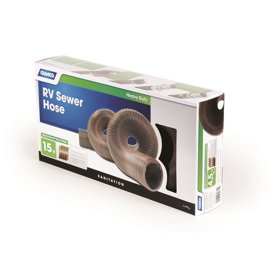 Product of Camco 39661 15 Feet Brown Sewer Hose No