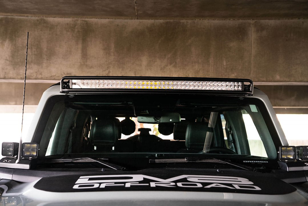 Dv8 Offroad Lbbr-03 Light Bar Mounting Kit||bronco-Light-Bar-Mount.Jpg||92||dv8lbbr03||1627878