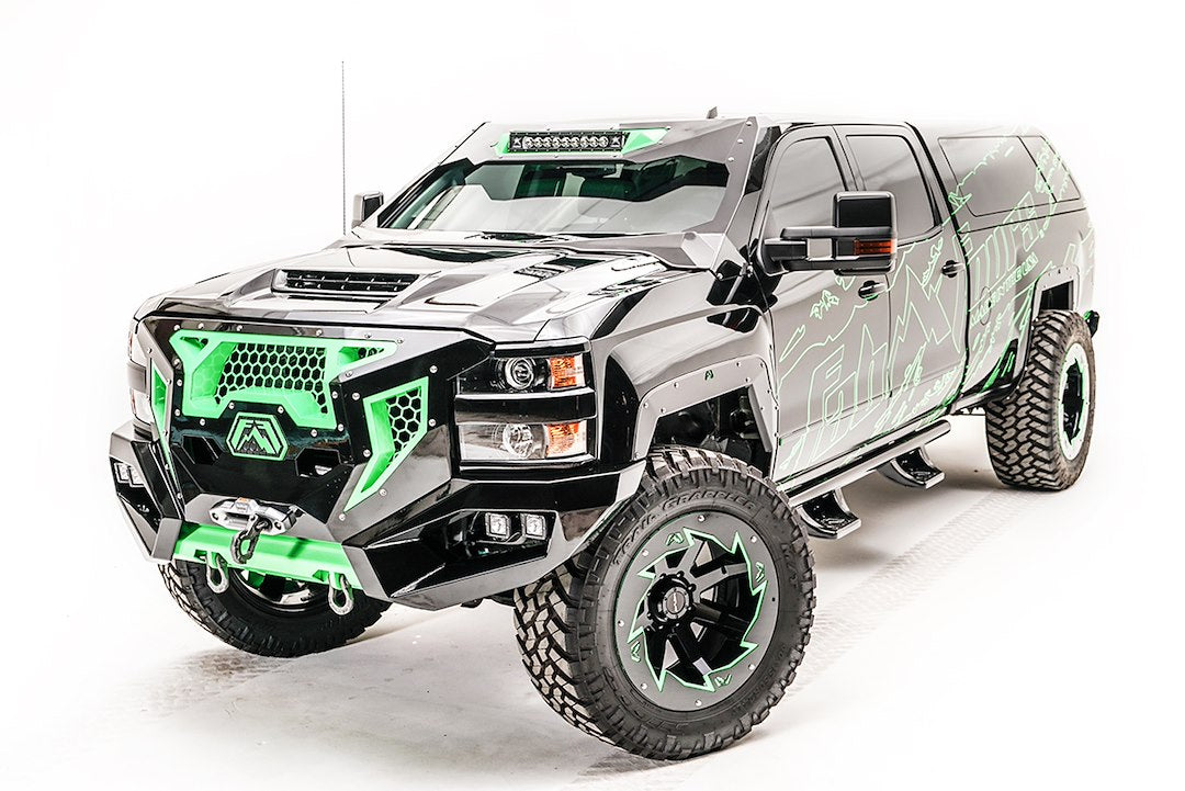 Product of Fab Fours VC3000-B Steel Windshield Frame Cover