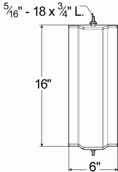 Product of Grote Industries 16244 Exterior Mirror