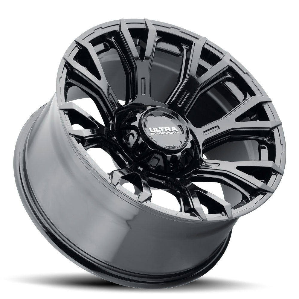 Product of Ultra Wheel 20x10 Black Wheel - 8x6.50 Bolt Pattern