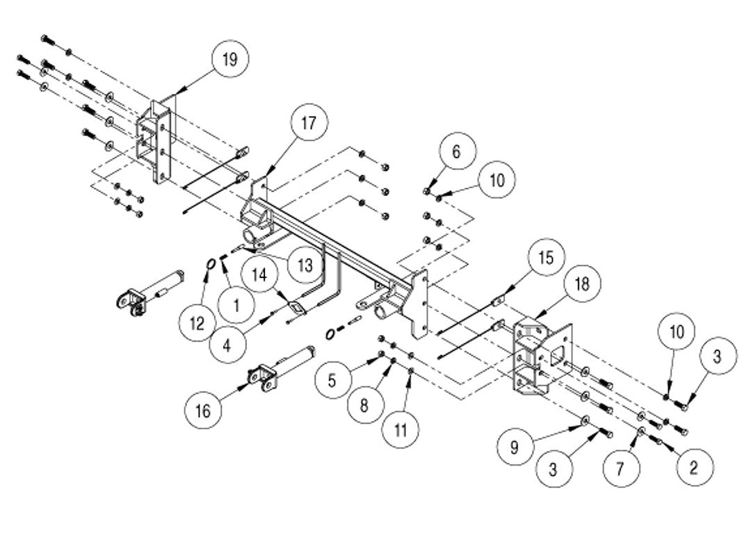 Product of Roadmaster 521458-5 Vehicle Baseplate