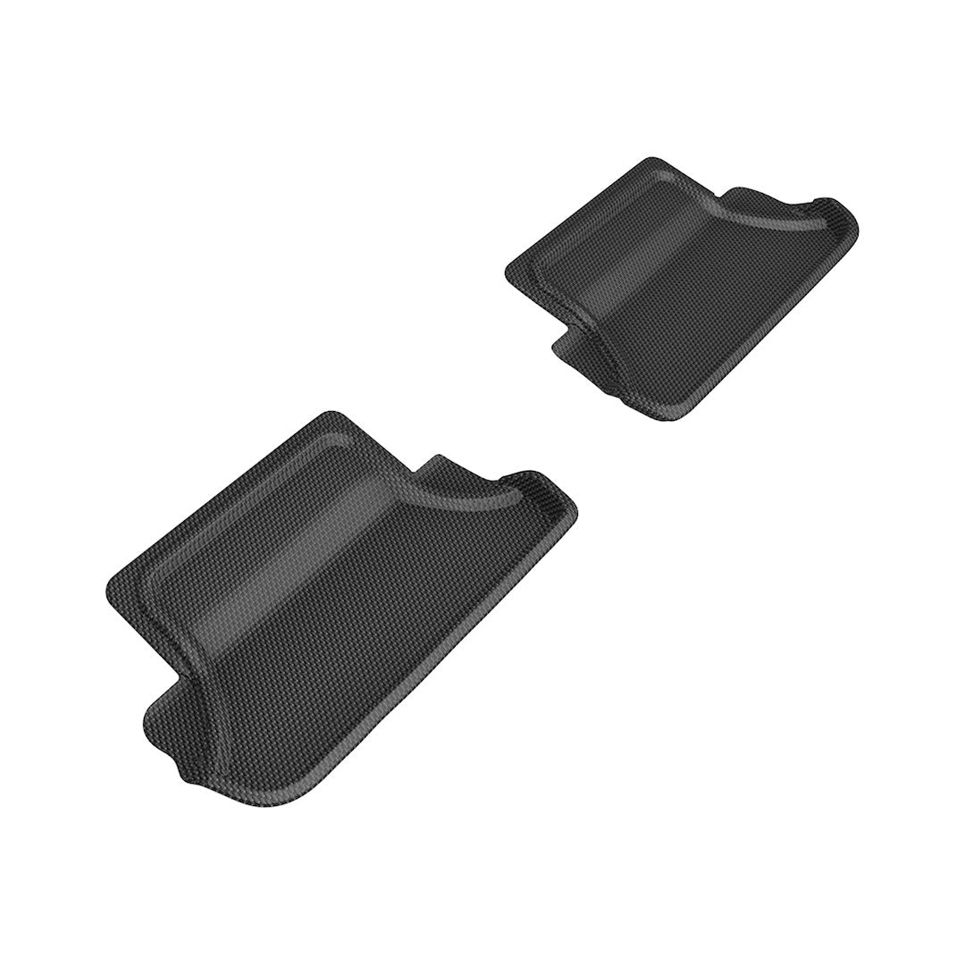 Product of 3D Mats KAGU L1BM11001509 Black Thermoplastic Rubber Of Carbon Fiber Texture Floor Liner