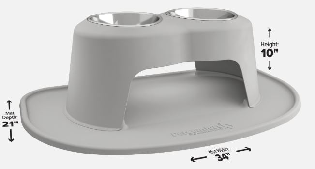 Weathertech (Usa) D6410lglg Pet Dish||d6410lglg_1.Jpg||85||w24d6410lglg||1585637