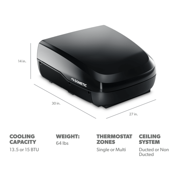Product of Dometic FJX3473MBKAS 13500 BTU Refrigerant Cooling Air Conditioner