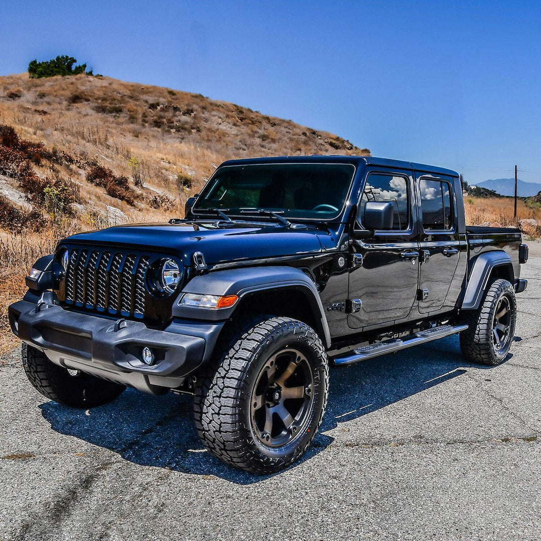 Product of Westin Automotive 21-24165 PRO TRAXX ® Nerf Bar With Surface Steps