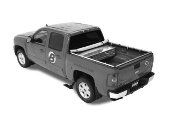 Product of Bestop 75413-15 Black Denim Textured Powder Coated Aluminum Truck Step