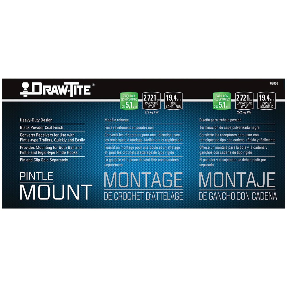 Product of Tow Ready 63056 Pintle Hook Mounting Plate