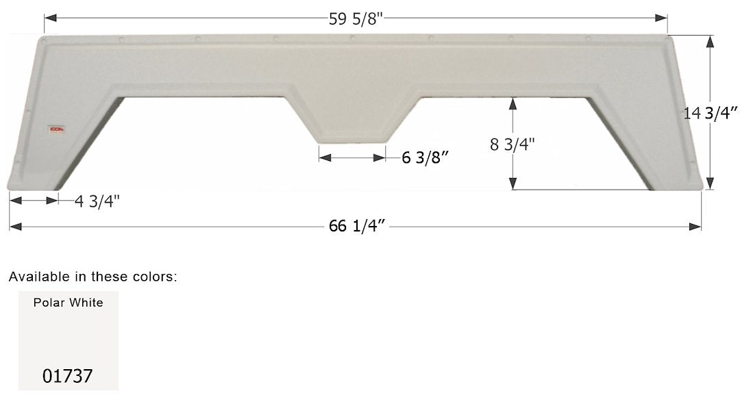 Product of Icon 01737 Fender Skirt