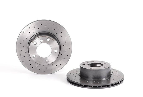 Product of Brembo 0969241XC02 Xtra Vented Cross Drilled 1 Piece Brake Rotor