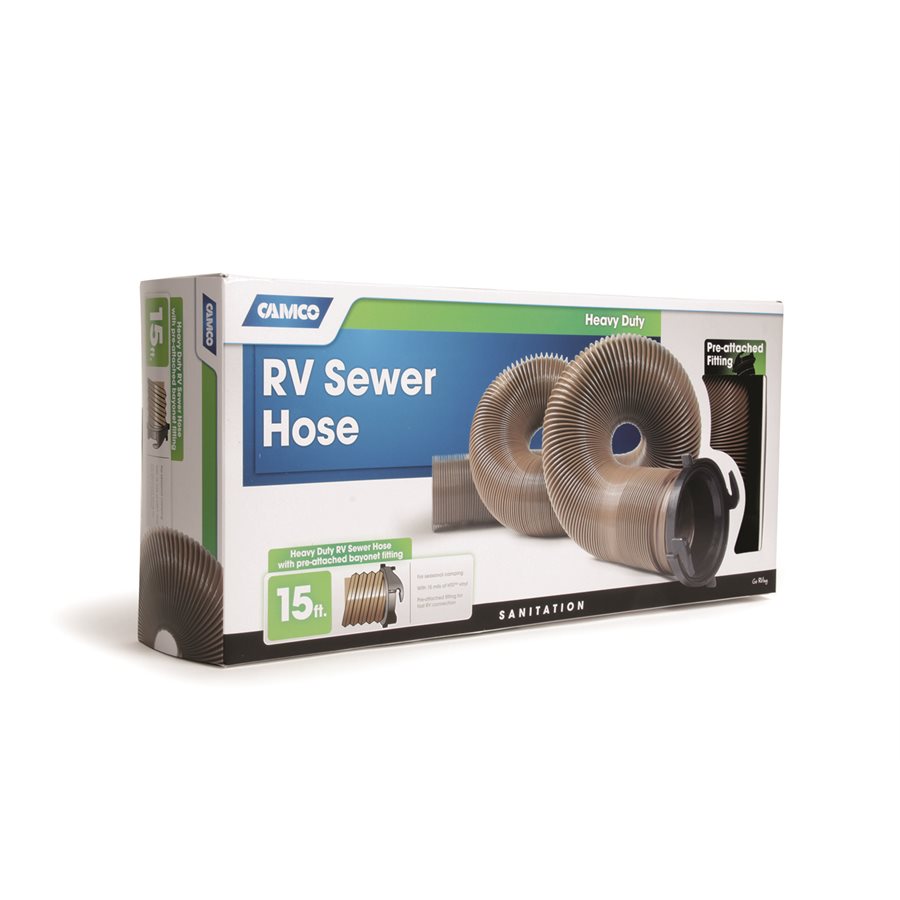 Product of Camco 39691 15 Feet Brown Sewer Hose Yes