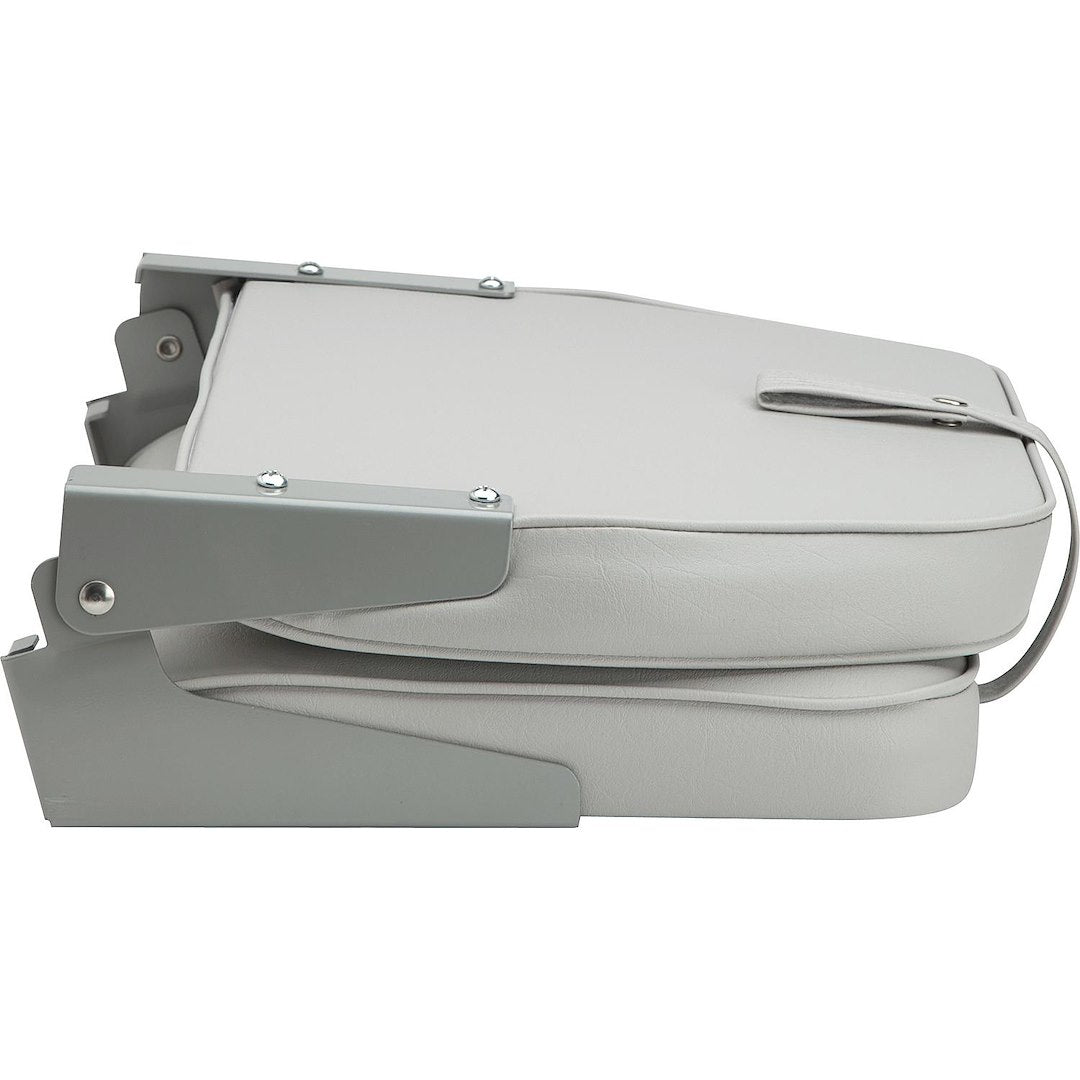 Attwood Marine 98395gy Boat Seat||98395gy_E2_Low_Back_Seat_Gray_Folded_Side.Jpeg||95||a7j98395gy||942155