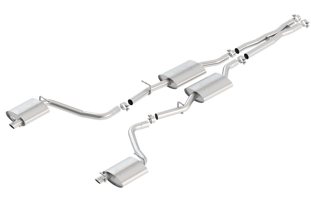 Product of Borla 140650 ATAK ® Series Cat Back System Dual Exhaust System Kit