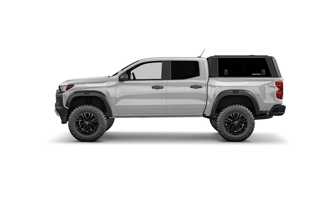 Product of SmartCap EV0107-MB Black Stainless Steel 5-Piece Truck Cap