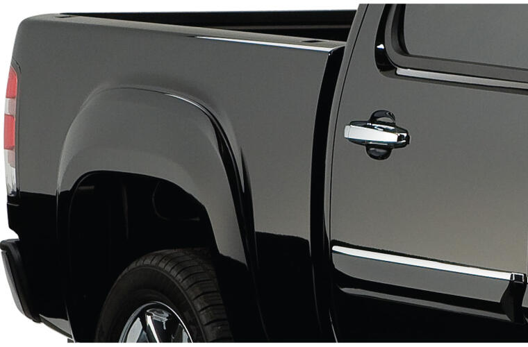 Product of Bushwacker 40939-02 Non-Exposed Fasteners Black Fender Flare - Set Of 4