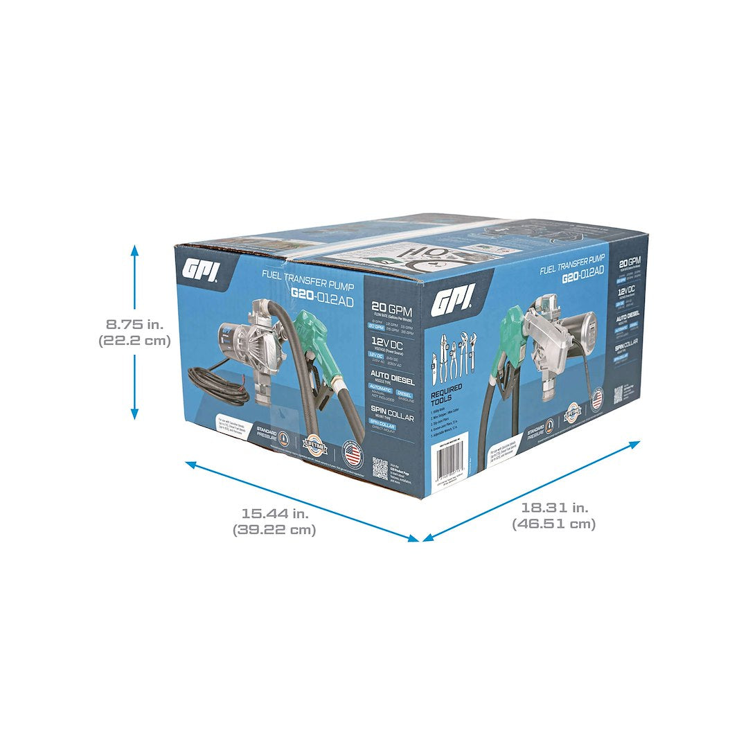 Product of Gpi (Great Plains) 162000-03 Liquid Transfer Tank Pump