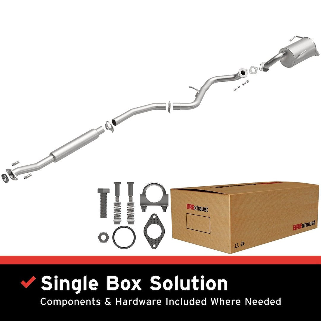 Product of BRE Exhaust 106-0162 Direct-Fit Exhaust Series Cat-Back System Exhaust System Kit