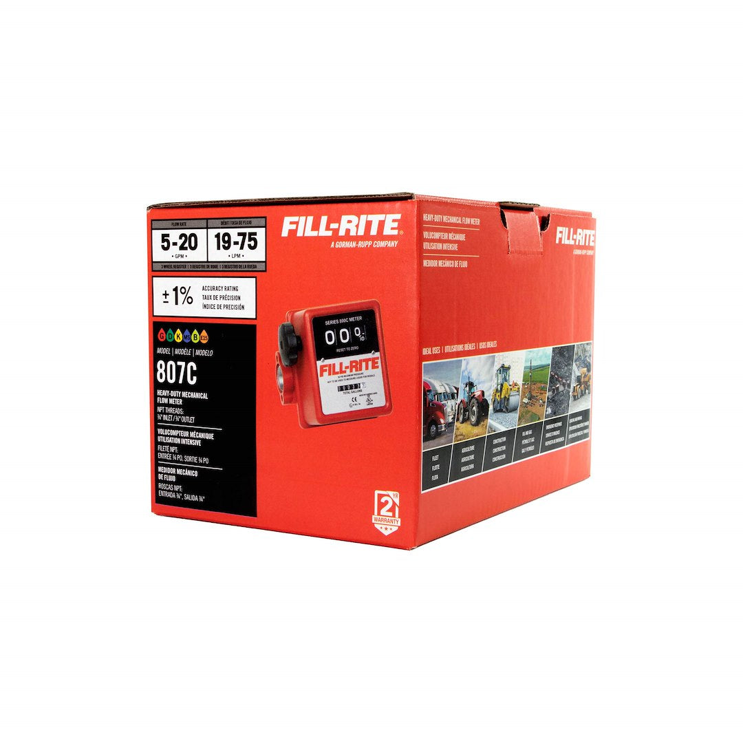 Product of Fill Rite By Tuthill 807c Flow Meter