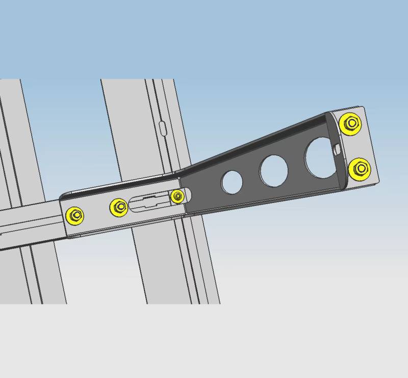Product of Black Horse Offroad Whpb4 Bed Cargo Rack Upright