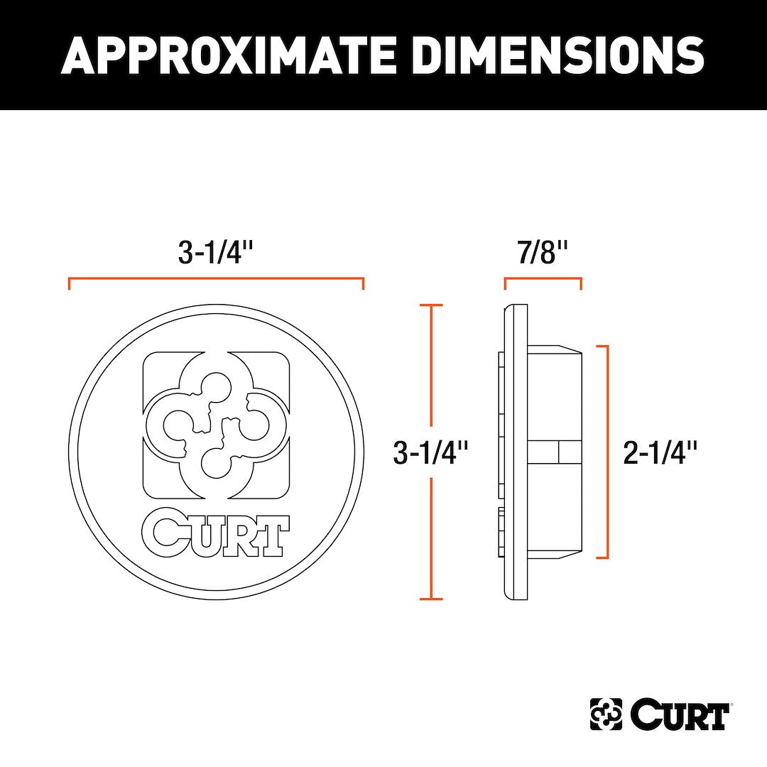 Curt 66155 Gooseneck Trailer Hitch Hole Cover||66155_3008x1990_Ca.Jpg||90||c9366155||1406177