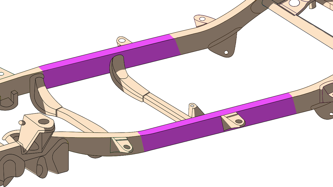 Product of Kentrol Rb8413r Replacement Frame Section