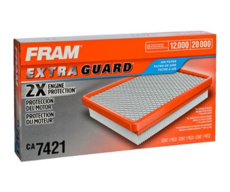 Product of Fram Filter CA7421 Extra Guard® OEM Disposable Air Filter