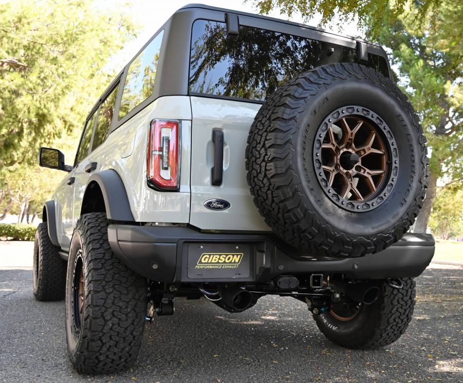 Product of Gibson Exhaust 69551B Black Elite Series Cat-Back System Single Exhaust System Kit