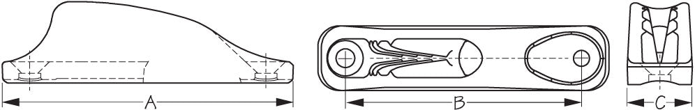 Sea Dog 002030-1 Rope Cleat||002030-1_1.Jpg||86||sdg20301||1301257