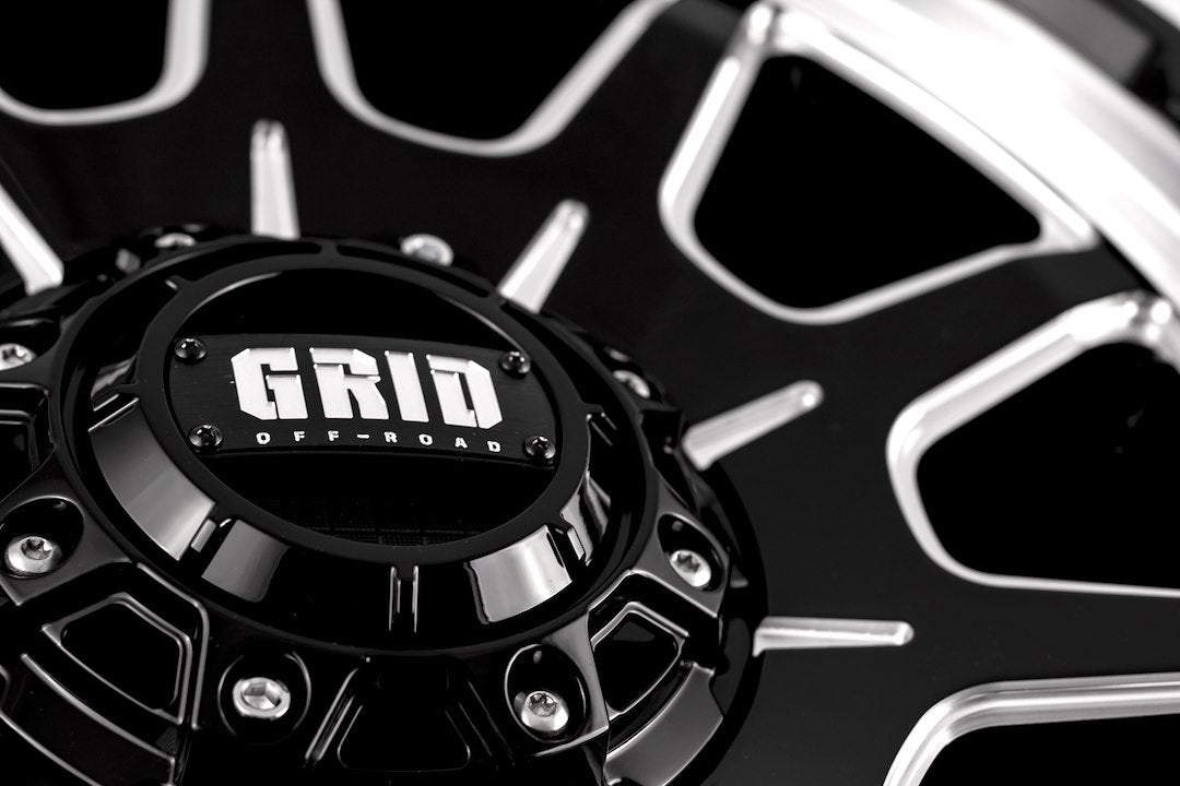 Product of Grid Wheels 17x9 Black With Natural Accents Wheel - Not Applicable Bolt Pattern