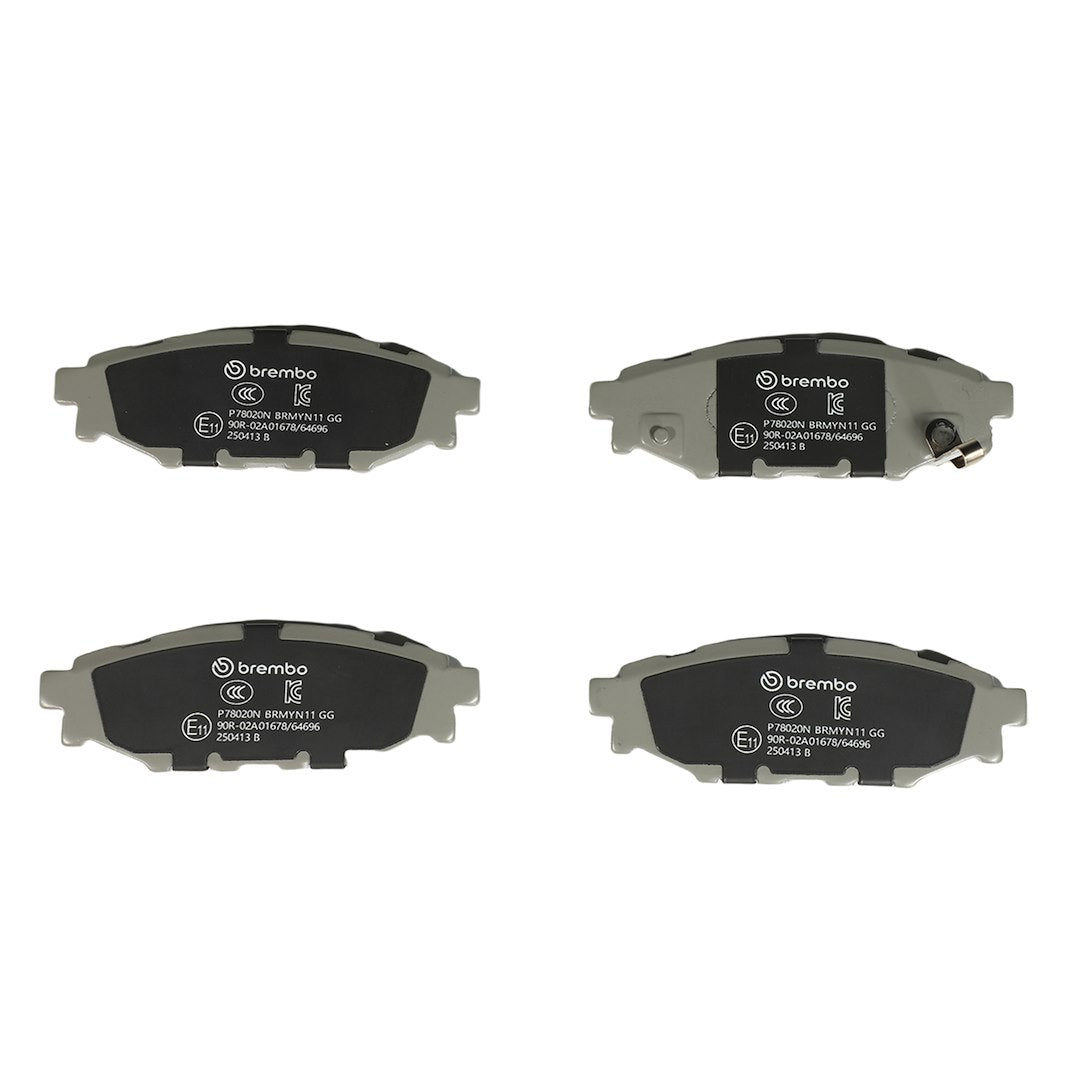Brembo P78020n Brake Pad||p78020n_Bac.Jpg||87||brmp78020n||1753978