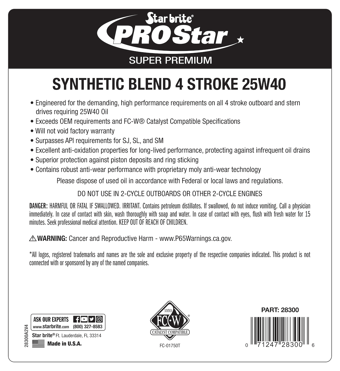 Product of Star Brite 028332 Oil