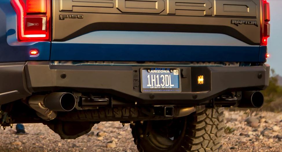 Product of Innovative Creations Inc. AL-RBM17FDN Alumilite Aluminum Powder Coated Bumper