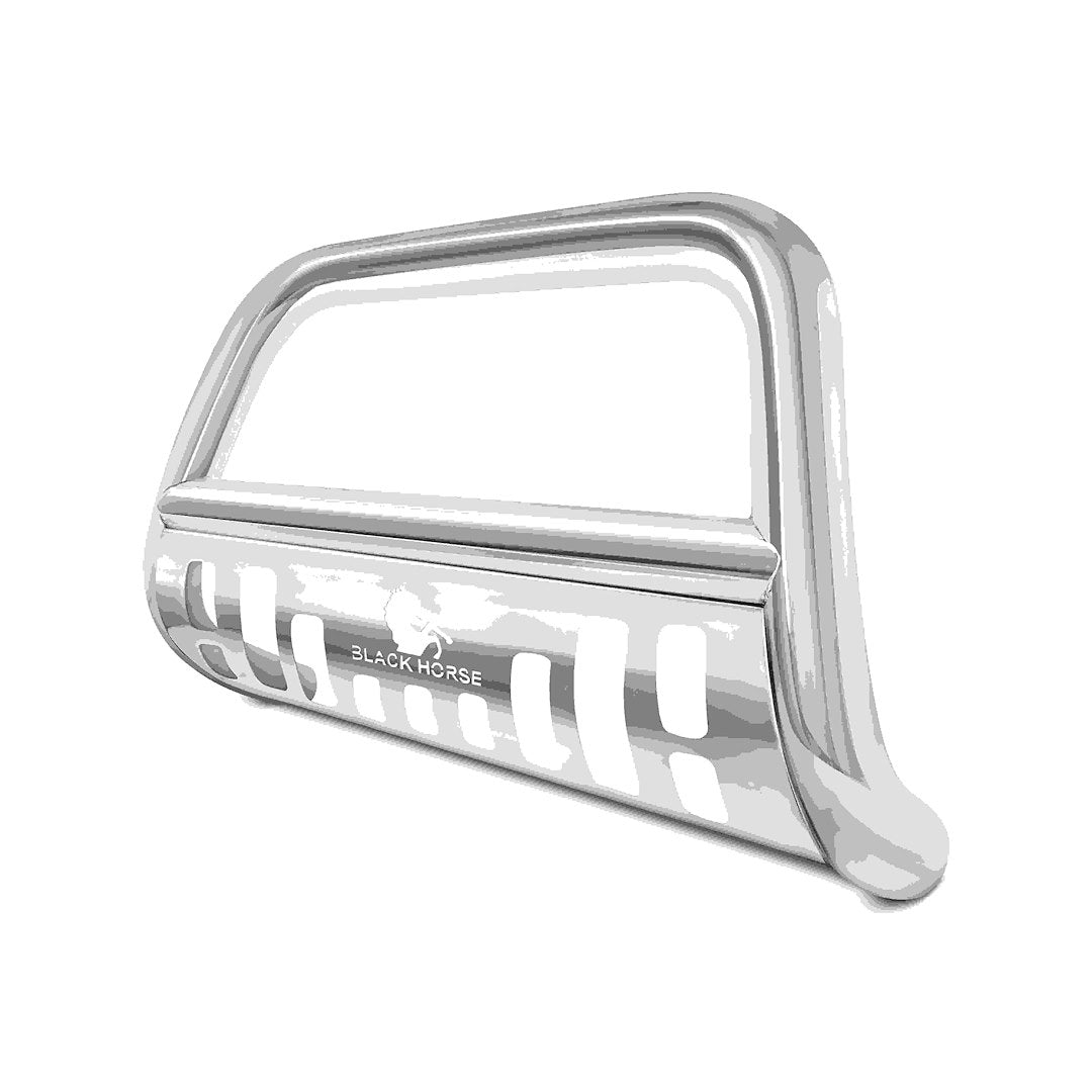 Product of Black Horse Offroad CBS-NIA1602SP Bull Bar Polished 2-1/2 Inch Yes with skid plate