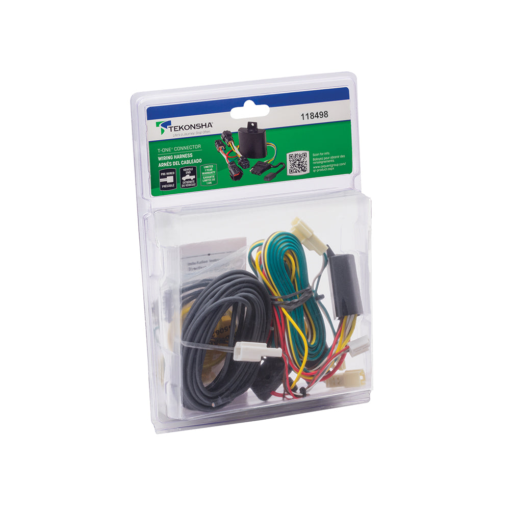 Product of Tekonsha 118498 Vehicle End 4 Flat Trailer Wiring Connector