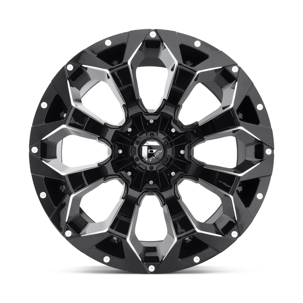Product of Fuel Off Road 20x9 Black With Natural Accents Wheel - 6x5.31 Bolt Pattern