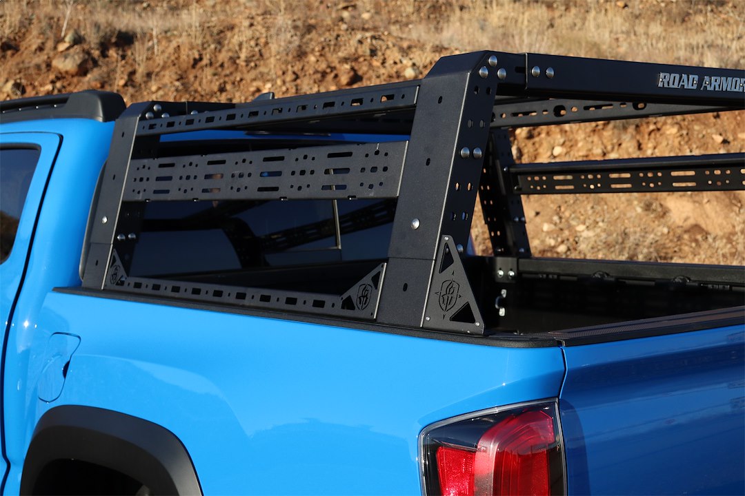 Product of Road Armor 520BRS52B-OVLD 800 Pound Static/ 425 Dynamic Pound Yes Steel Ladder Rack