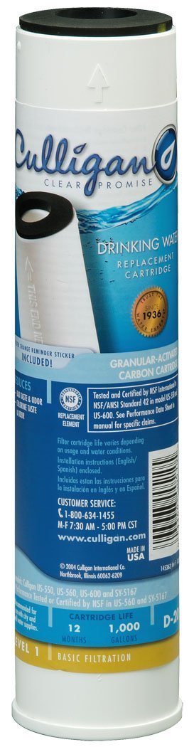 Product of Culligan D-20a Fresh Water Filter Cartridge