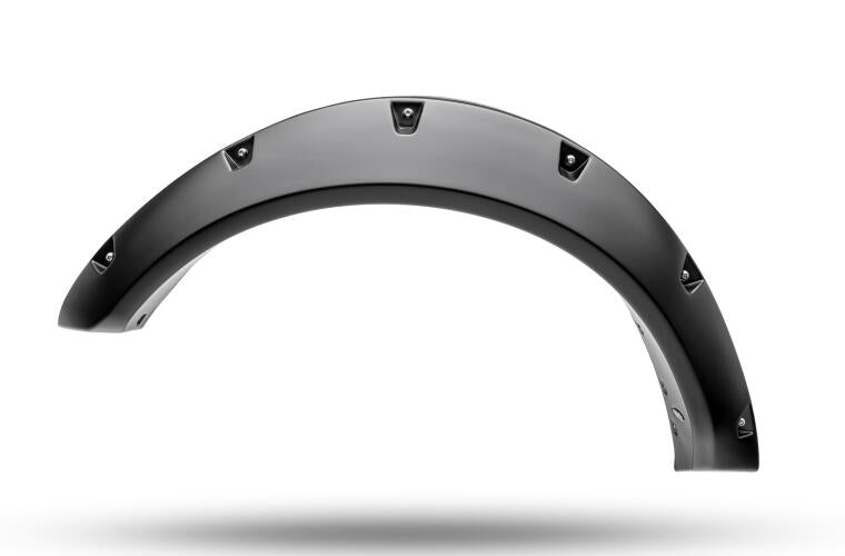 Product of Bushwacker 20960-02 Pocket Style/ Exposed Fasteners Black Fender Flare - Set Of 4