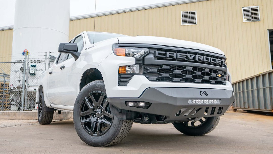 Product of Fab Fours CS22-D5661-1 Vengeance Steel Powder Coated Bumper