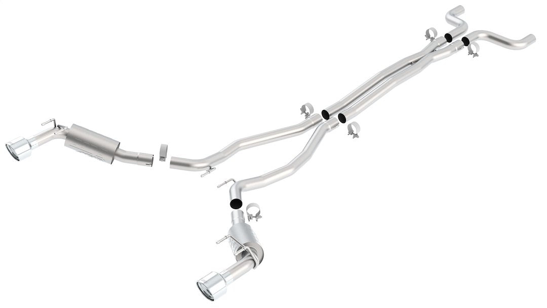 Product of Borla 140356 ATAK ® Series Cat Back System Dual Exhaust System Kit