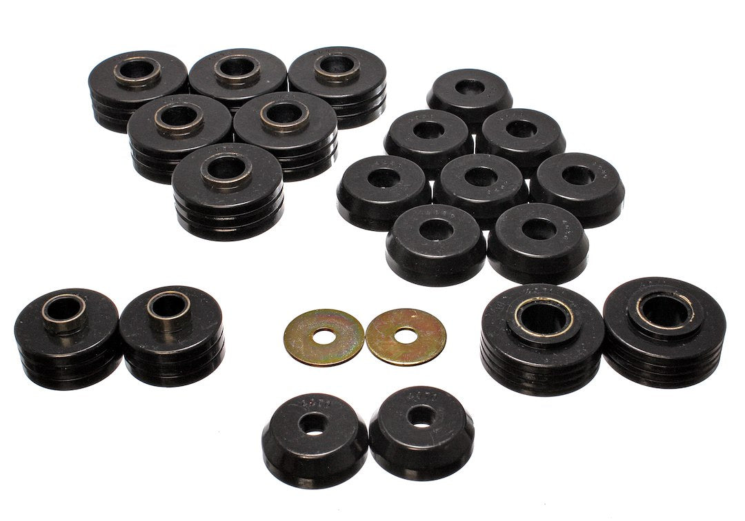 Product of Energy Suspension 4.4109G Black Polyurethane Body Mount Bushings
