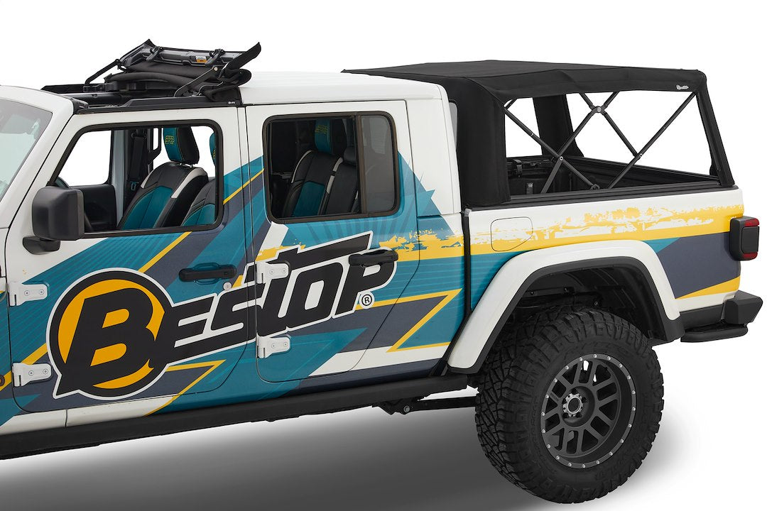 Product of Bestop 77326-35 Black Diamond Fabric 1-Piece Truck Cap