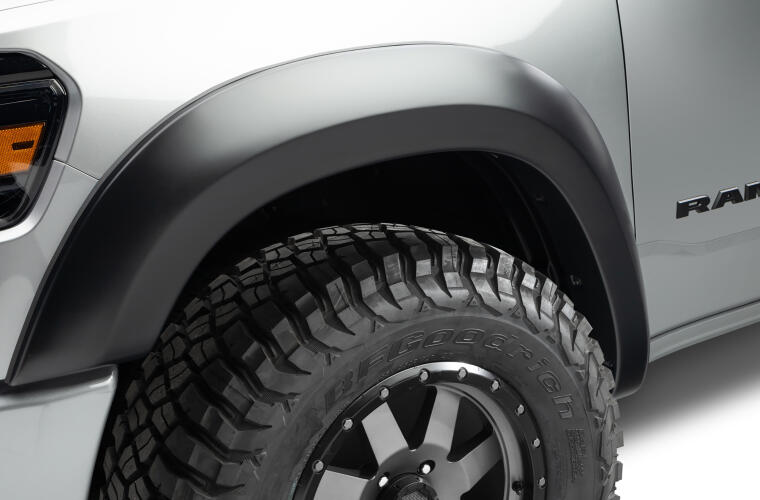 Product of Bushwacker 50926-02 Non-Exposed Fasteners Black Fender Flare - Set Of 4