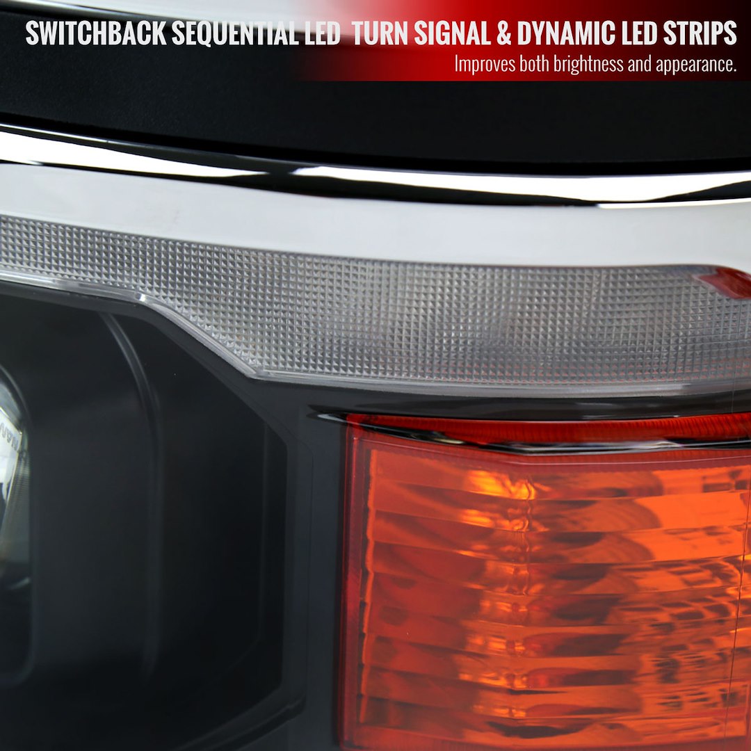 Spec-D Tuning 2lhp-Siv14jm-C-Sq-Rs Headlight Assembly||2lhp-Siv14jm-C-Sq-Rs_5.Jpg||90||sdtv14jmcsqrs||1563931