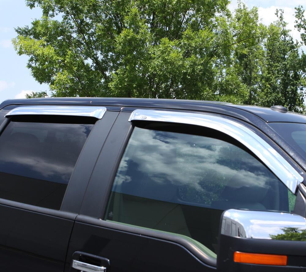 Auto Ventshade (Avs) 684443 Rainguard||q9_Chromeventvisor-4pc-2.Jpg||88||v15684443||1760581