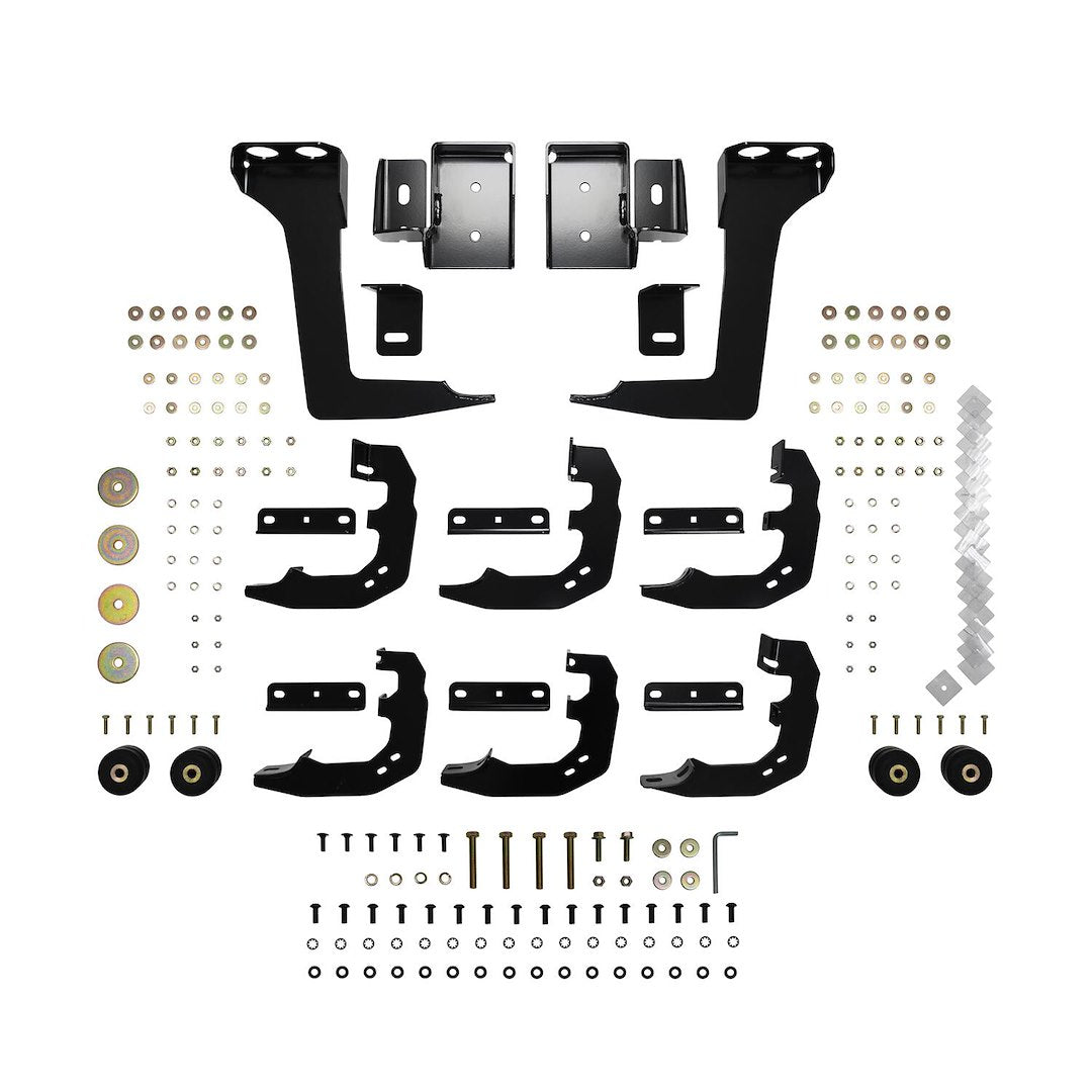 Product of Westin Automotive 21-534725 Black Powder Coated Oval Nerf Bar - Truck Wheel To Wheel