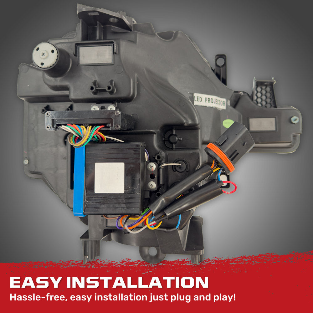 Product of Recon Accessories 264479bkwh Headlight Assembly