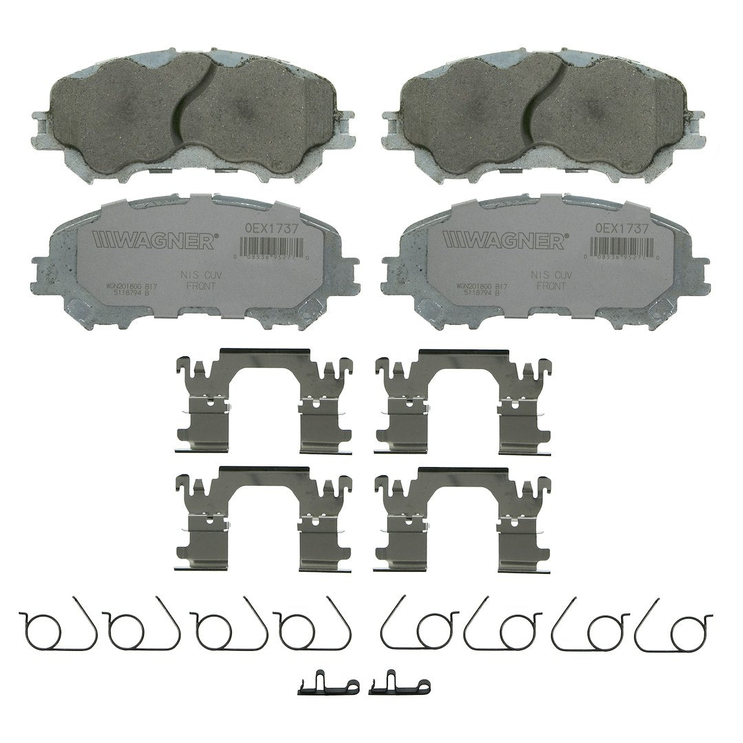 Wagner Brakes Oex1737 Brake Pad||oex1737.Jpg||85||w66oex1737||2221739