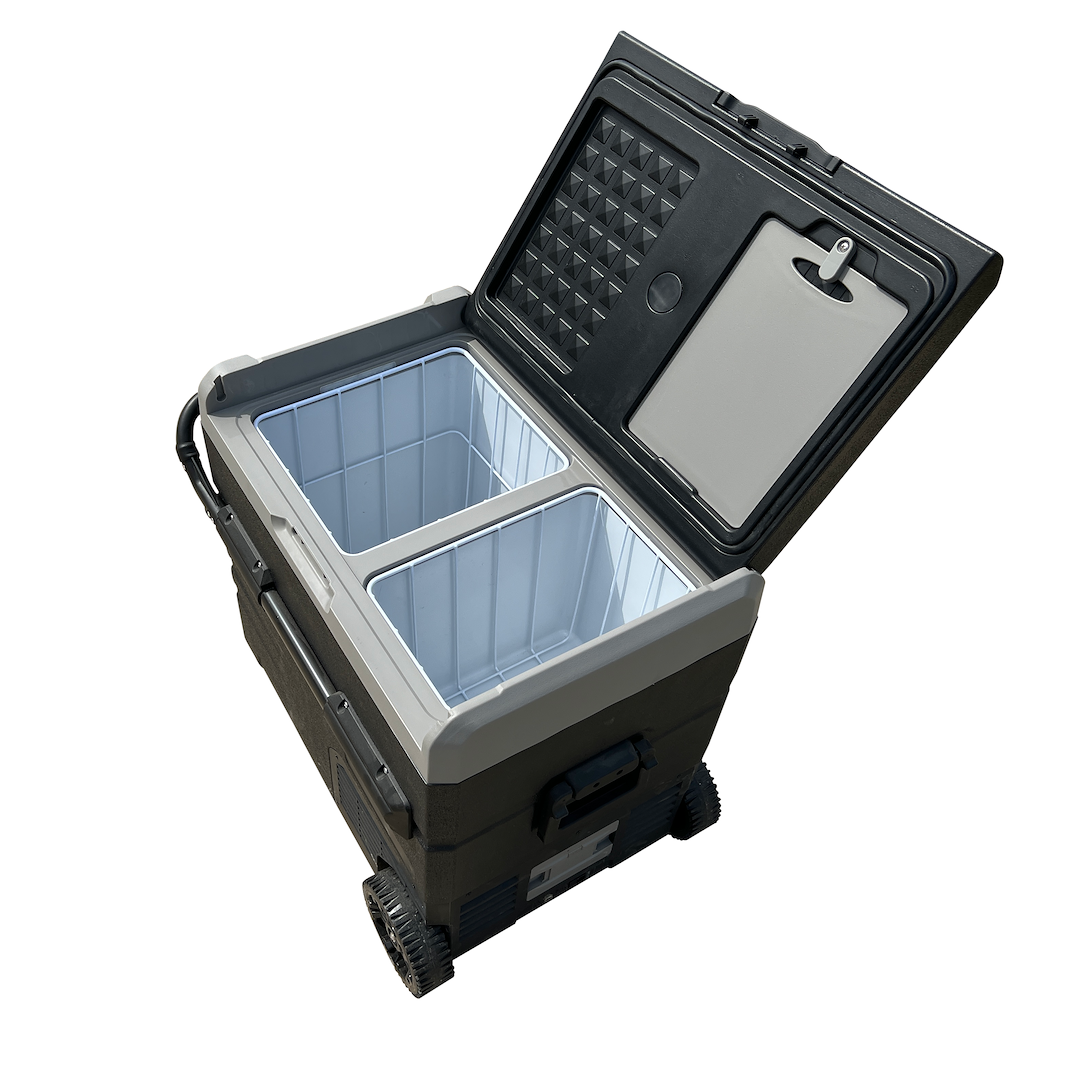 Furrion Llc Tww55 Refrigerator||55qt 12volt Cooler With Internal Lithium Battery Exterior Open.Png||90||f6n2022302312||1154409